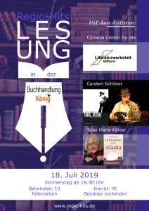 Lesung 19.07.2019 Buchhandlung König