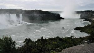 Besuch an den Niagarafällen
