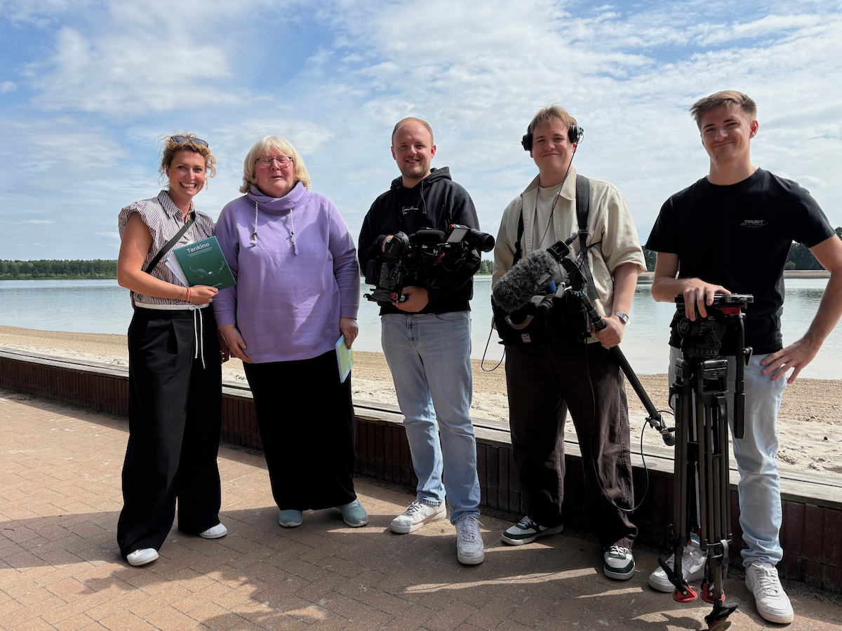 NDR Team am Tankumsee
